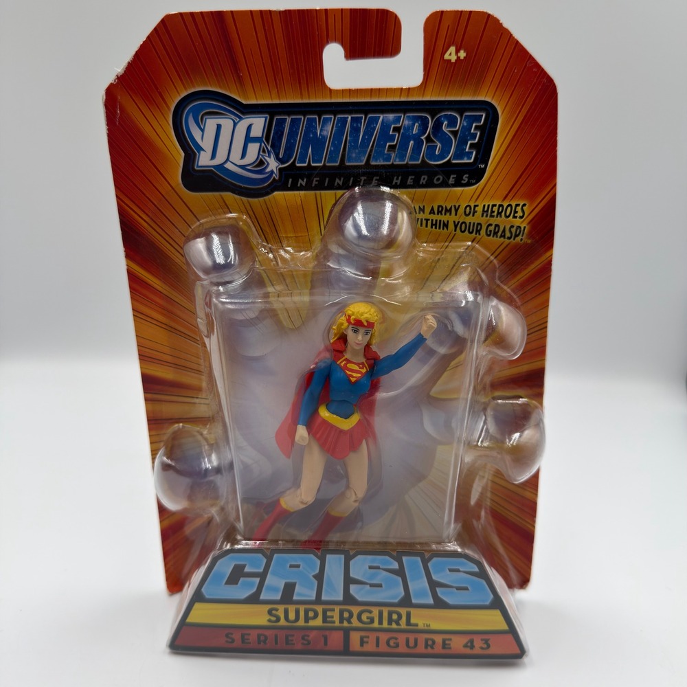 DC Universe Infinite Heroes Supergirl Crisis Series 1 Figure 43 Mattel 2008